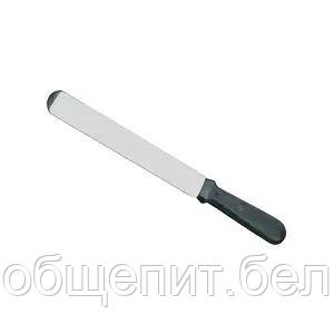 Лопатка кондитерская прямая 21 см, черная пластиковая ручка, P.L. Proff Cuisine - фото 2 - id-p165785647