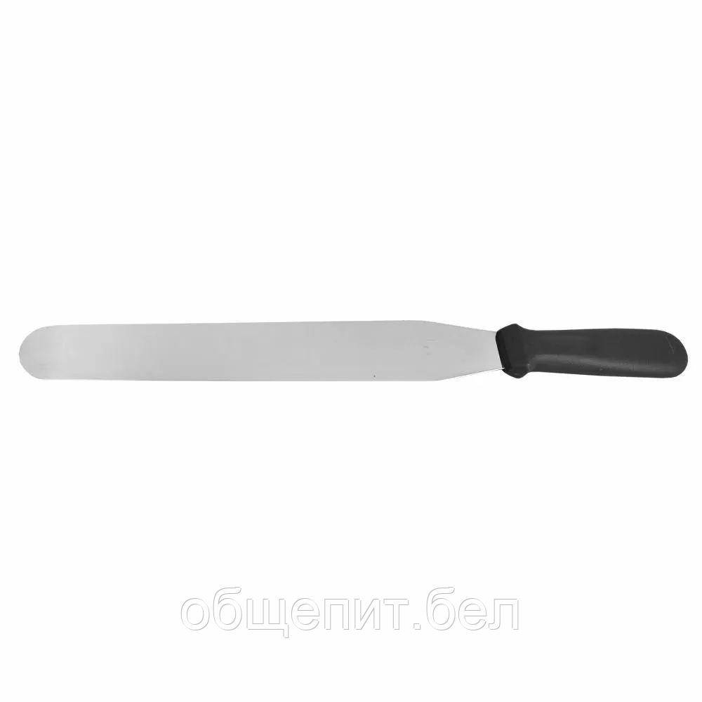 Нож-лопатка кондитерская металлическая с пластиковой ручкой 25,5 см, P.L. - Proff Chef Line - фото 1 - id-p165785656