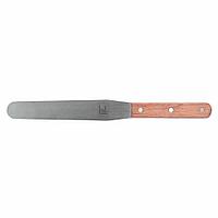 Нож-лопатка кондитерская металлическая с деревянной ручкой 30 см, P.L. - Proff Chef Line