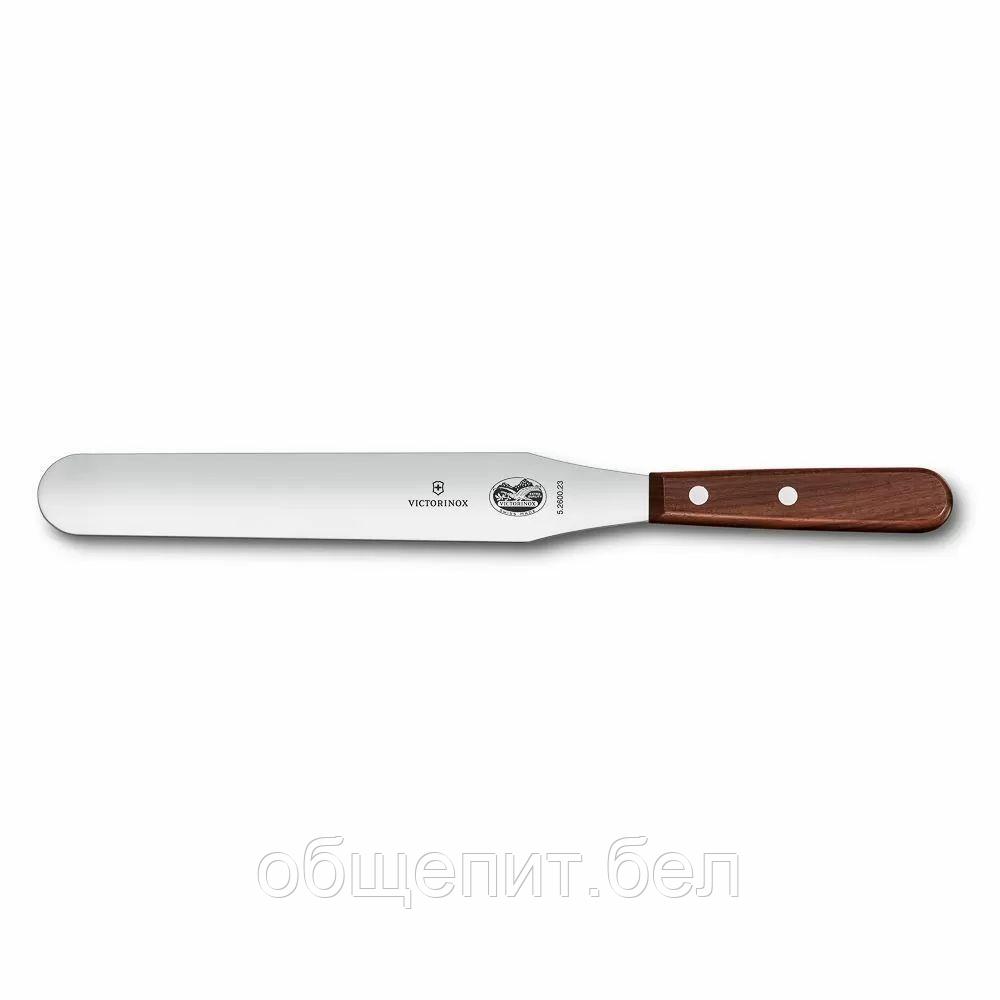 Лопатка Victorinox кондитерская прямая 23 см, ручка розовое дерево - фото 1 - id-p165785674