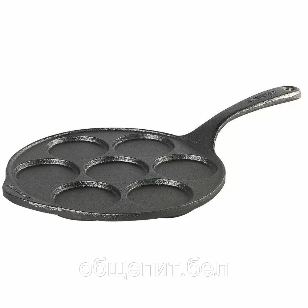 Сковорода для жарки яиц и оладьев, 7 отделений, 23 см, чугун, P.L. Proff Cuisine - фото 1 - id-p165778676