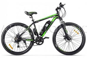 Электровелосипед Eltreco XT 600 - Чёрно-зелёный