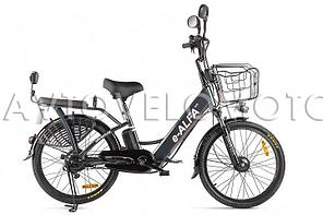 Электровелосипед Eltreco e-ALFA Темно-серый