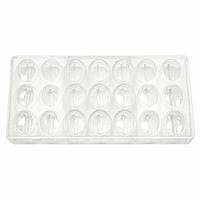 Форма для шоколада "Овал" 21 ячейка 35*27*12 мм, поликарбонат, P.L. Proff Cuisine