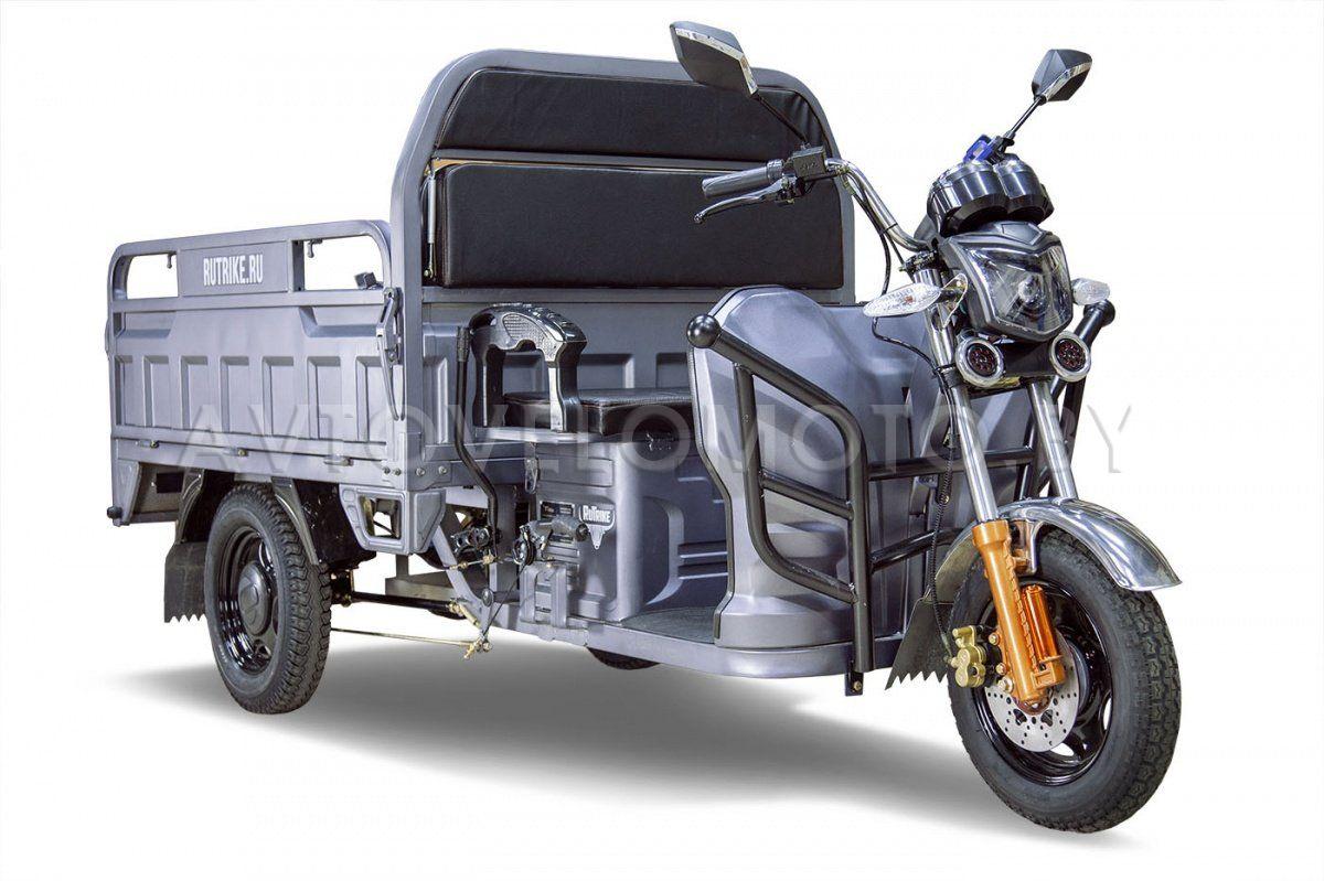 Трицикл Rutrike Дукат 1500 60V 1000W Серый - фото 1 - id-p165800114