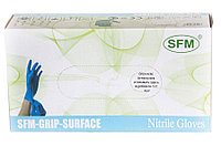 Перчатки нитриловые L SFM (100шт/уп) Grip-Surface мед. смотр. нестерил. неопудр. текстурир.