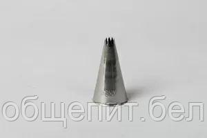 Насадка для кондитерского мешка d 6 мм, металл, Martellato-Италия - фото 1 - id-p165785782