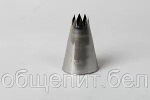 Насадка для кондитерского мешка Martellato "Звезда" d 14 мм, металл, Италия - фото 2 - id-p165785788