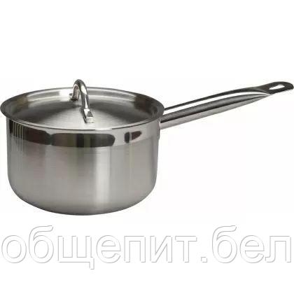 Сотейник с тройным дном 1,3 л, d 14 см, h 8,5 см, индукция, нержавейка, P.L. Proff Cuisine - фото 1 - id-p165778798