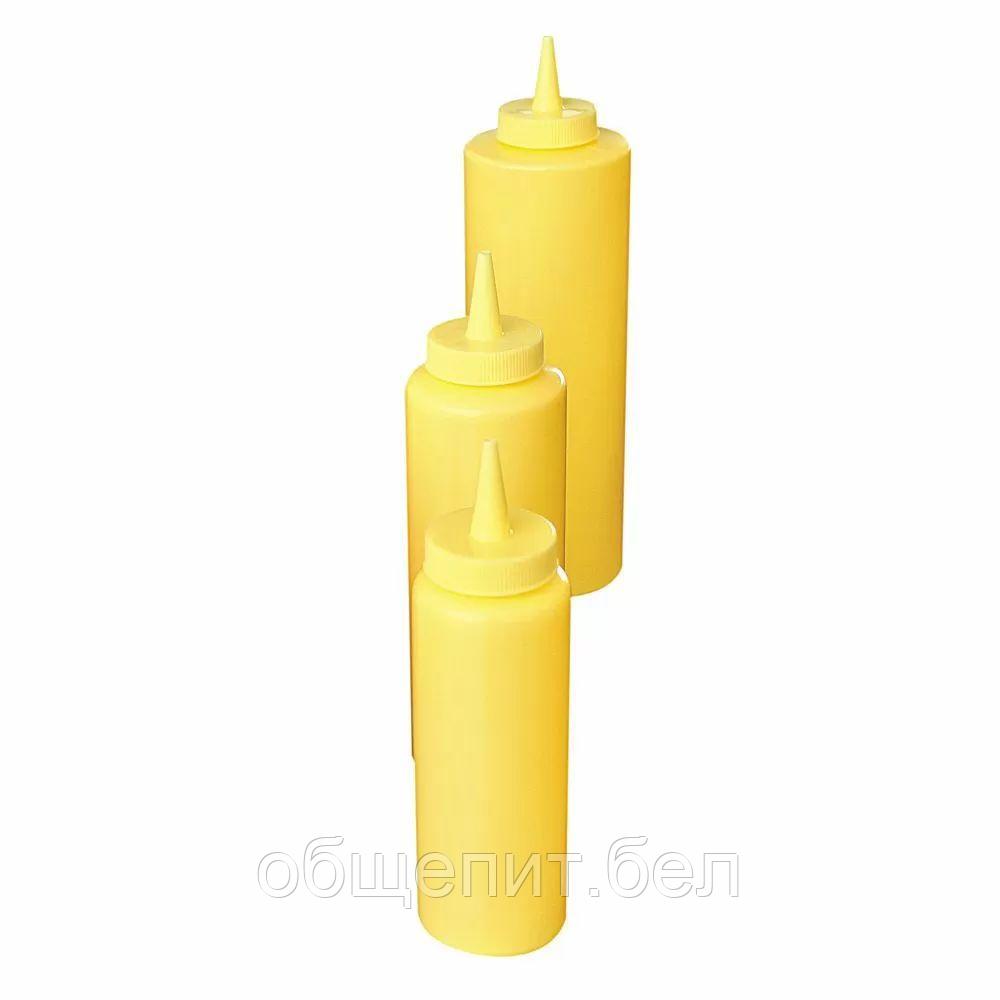 Емкость (диспенсер) для соусов, 675 мл, желтый цвет, P.L. Proff Cuisine - фото 1 - id-p165780811
