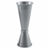 Джиггер барный The Bars Vintage 15-30/45-60 мл, нержавеющая сталь