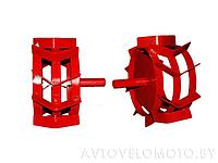 Грунтозацепы ф 350/270 мм, шир. 160 мм, 6-гр. втулка 23 мм, 3 обруча