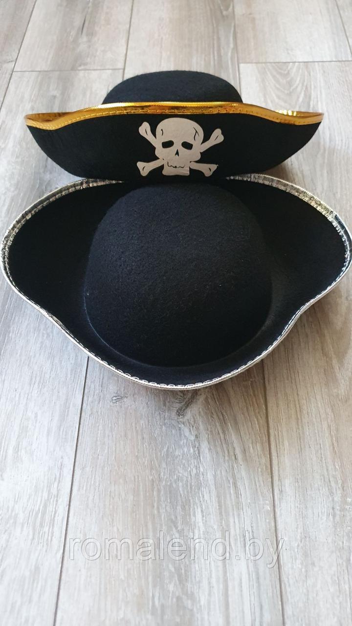 Шляпа пиратская детская - фото 7 - id-p165823146