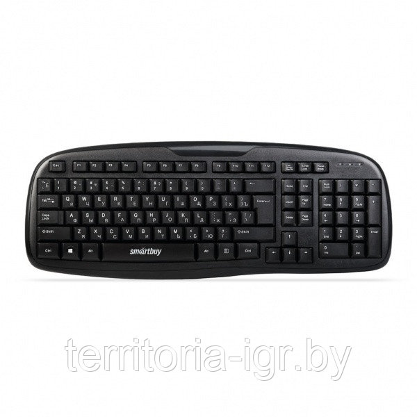 Клавиатура проводная мультимедийная SBK-116-K USB черная Smartbuy - фото 2 - id-p165823162