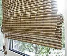 Римские шторы из бамбука Микс