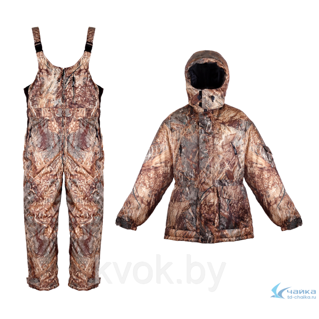 Зимний костюм Чайка АЛТАЙ -25°C темный лес