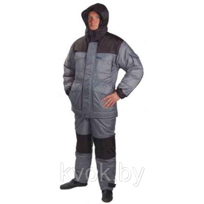 Зимний костюм Чайка СЕВЕР -25°C серый - фото 6 - id-p165823327