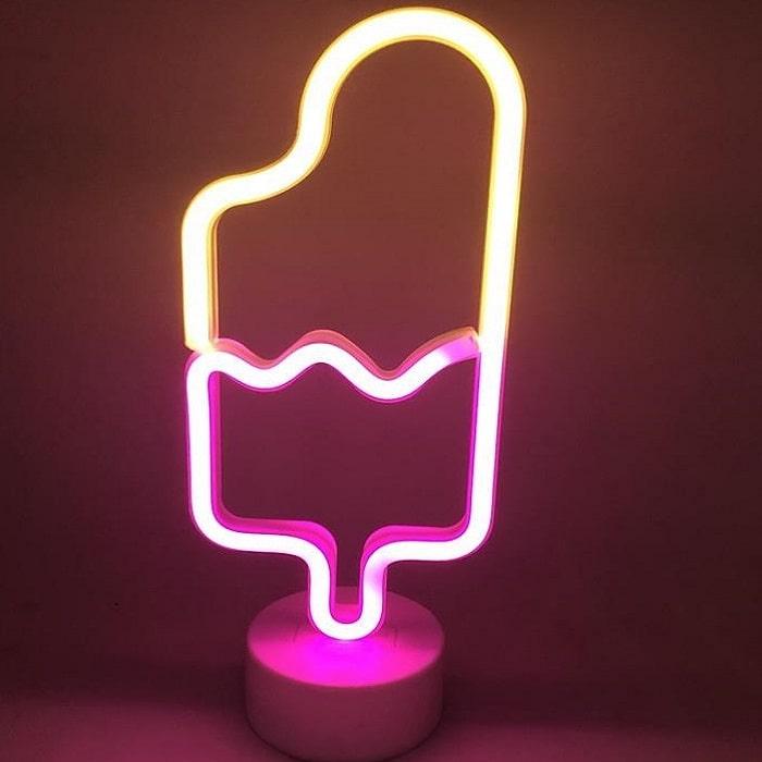 Светильник неоновый «Мороженое» от USB - фото 1 - id-p165829839