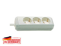 Удлинитель 1.5м (3 роз., 3.3кВт, с/з, ПВС) белый Brennenstuhl Eco-Line (провод 3х1,5мм2; сила тока 16А; с/з - 1158610015 Удлинитель 1.5м (3 роз., 3.3кВт, с/з, ПВС) белый Brennenstuhl Eco-Line (провод 3х1,5мм2; сила тока 16А; с/з -