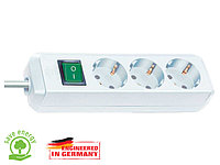 Удлинитель 1.5м (3 роз., 3.3кВт, с/з, выкл., ПВС) белый Brennenstuhl Eco-Line (провод 3х1,5мм2; сила тока 16А; 1152320015 Удлинитель 1.5м (3 роз., 3.3кВт, с/з, выкл., ПВС) белый Brennenstuhl Eco-Line (провод 3х1,5мм2; сила тока 16А;