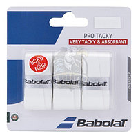 Обмотка для теннисной ракетки Babolat Pro Team Tacky (белый) (арт. 653039-101)