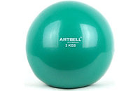 Медицинбол ARTBELL GB13-2 2 кг, зеленый