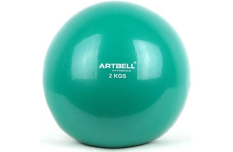 Медицинбол ARTBELL GB13-2 2 кг, зеленый - фото 1 - id-p115534573