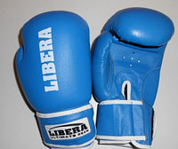 Перчатки боксерские LIBERA Profi AIBA LIB-103-12 унц синие