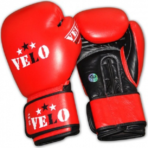 Перчатки боксерские Velo 2081 red 10 ун. - фото 1 - id-p85311337