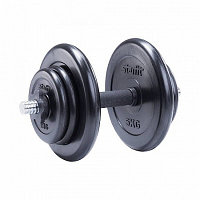 Гантель разборная обрезиненная STARFIT DB-712-16, 16 кг