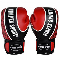 Боксерские перчатки Красные Vimpex Sport 3034 (10 ун)