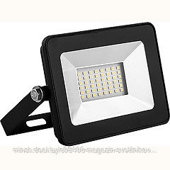 Прожектор светодиодный 2835SMD : 2835SMD, 20W 4000K AC220V/50Hz IP65, черный в компактном корпусе, SFL90-20
