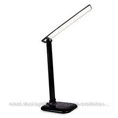 Светодиодная настольная лампа DE501 BK черный LED 4200K 9W : DE501 BK черный LED 4200K 9W