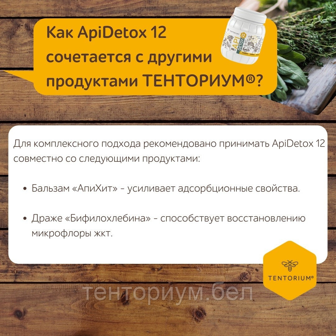 Концентрат напитка ApiDetox 12 для антипаразитарной защиты 100гр. - фото 3 - id-p165919677