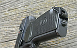 Пневматический пистолет МР 654К-32 (борода, узкая рамка, черная рукоять)., фото 8