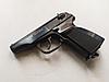 Пневматический пистолет МР 654К каленая затворная рама (ортопедическая рукоять)., фото 4