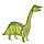 Пазл деревянный 3D. Бронтозавр. Серия Мини-животные. ГЕОДОМ, фото 2