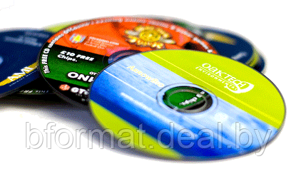 Цветная печать на CD и DVD дисках - фото 1 - id-p3515076