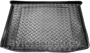 Коврик в багажник для Volkswagen Touran II (2015-) 5/7 мест / верхний уровень / (Rezaw-Plast PE)