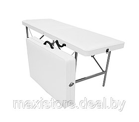 Косметологическая кушетка Mass-stol 180х60х70 см (белый) + подушка