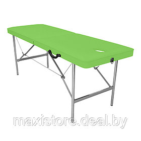 Массажный стол Mass-stol 180х60х70 см (фисташковый) + подушка