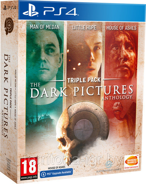 The Dark Pictures. Triple Pack PS4 (Русская версия)