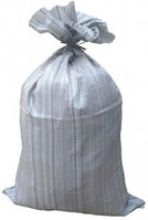 Мешок для строительного мусора б/у. 55*95 Белый с вкладышем полипропилен РБ