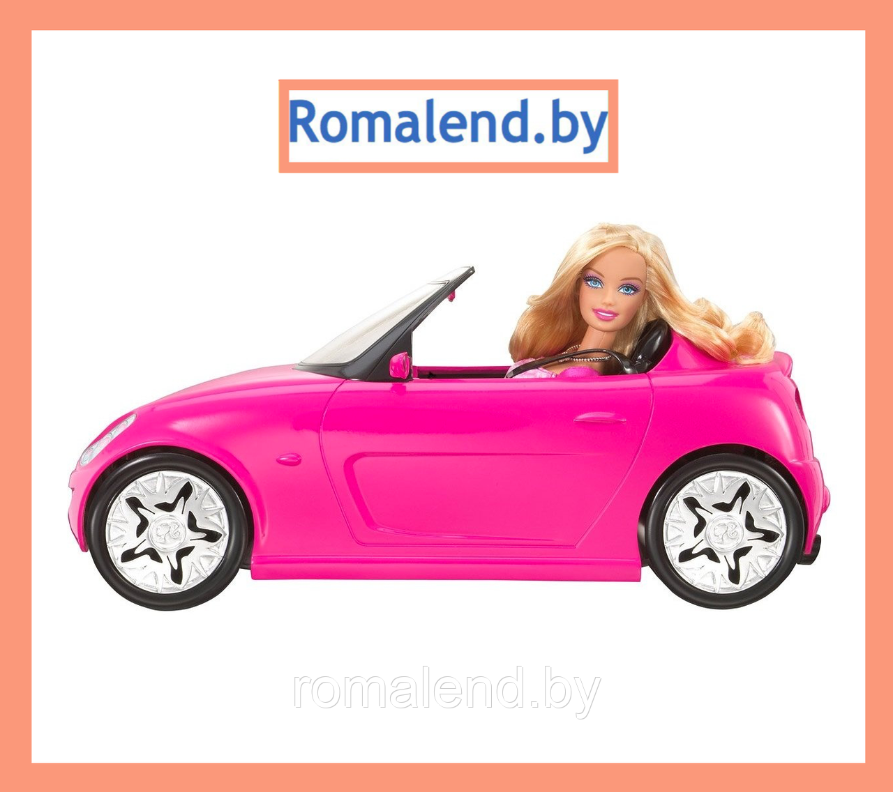 Кукла Барби в розовой машине G164034(9011C)