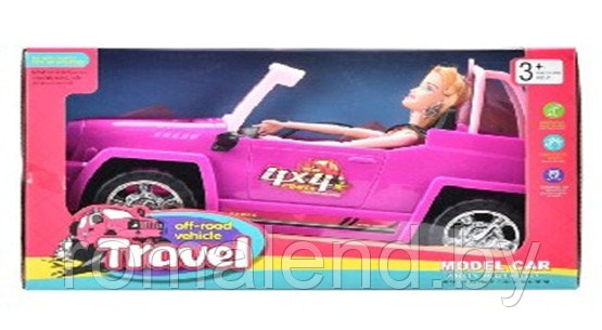 Кукла Барби в розовой машине G164034(9011C) - фото 2 - id-p165928404