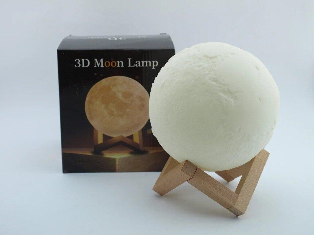 Настольный светильник-ночник Луна объемная 3D Moon - фото 6 - id-p165965409
