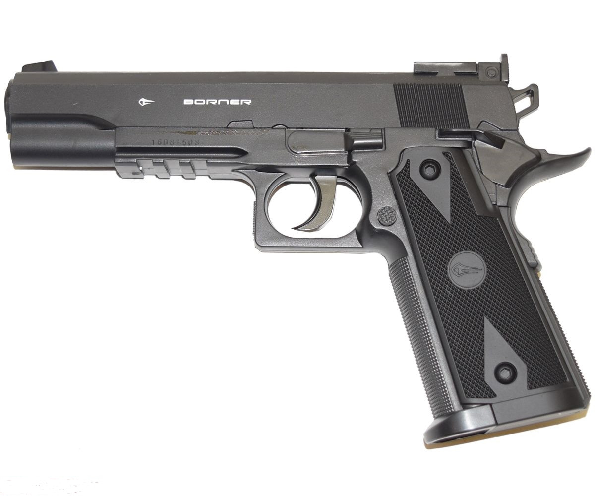 Пистолет пневматический BORNER POWER WIN 304, кал. 4,5 мм.