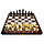 Шахматы магнитные деревянные малые, фото 2