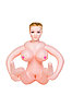 Кукла надувная Liliana с реалистичной головой, блондинка, с двумя отверстиями