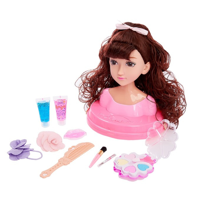 Кукла-манекен для создания причёсок «Стелла» с аксессуарами - фото 1 - id-p165974279